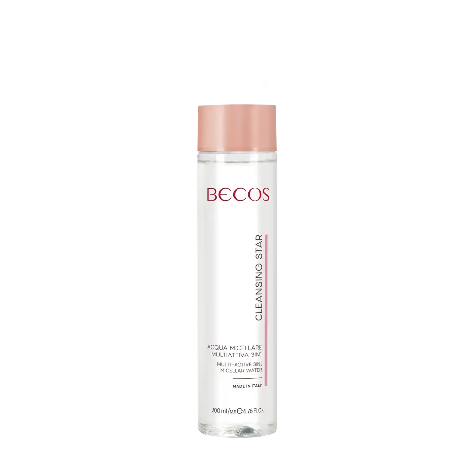 Becos Cleansing Star Çok Amaçlı 3'ü 1 Arada Misel Yüz Temizleme Suyu